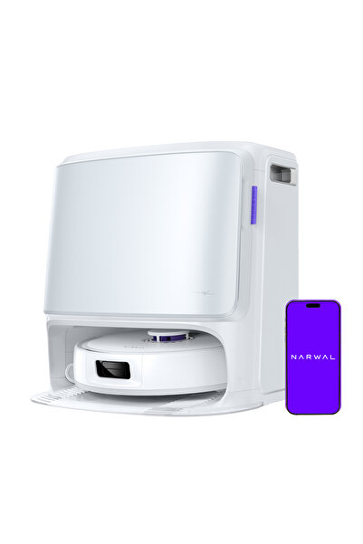 Narwal Freo Z10 Akıllı Robot Süpürge Beyaz,15.000PA Emiş Gücü