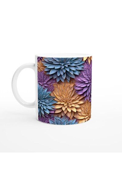 Wisdom Rain كوب حديقة زهور الباستيل