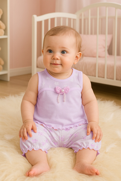 Stylein Girls Sleeveless Top & Shorts Set