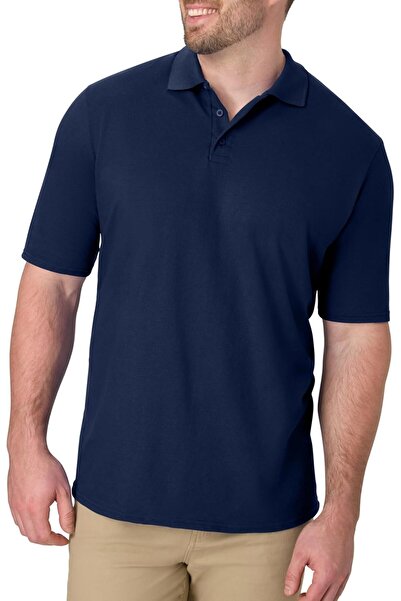HANES Men’s X-Temp Short Sleeve Polo Shirt, Midweight