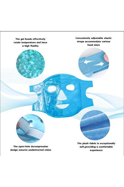 Nordmende Estetik Ameliyat Sonrası Şişlik Giderici Soğuk Sıcak Kompres (Burun (Rinoplasti), Göz ve YÜZ)