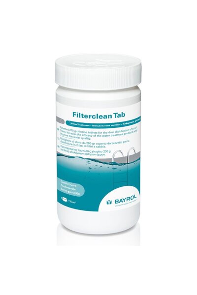 Bayrol Tratament special pentru filtru - dezinfectant, Filterclean tab 1 kg