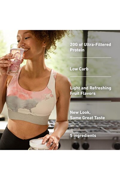 Isopure 100% Whey Protein Isolate Powder — Tropical Punch, 16 Servings