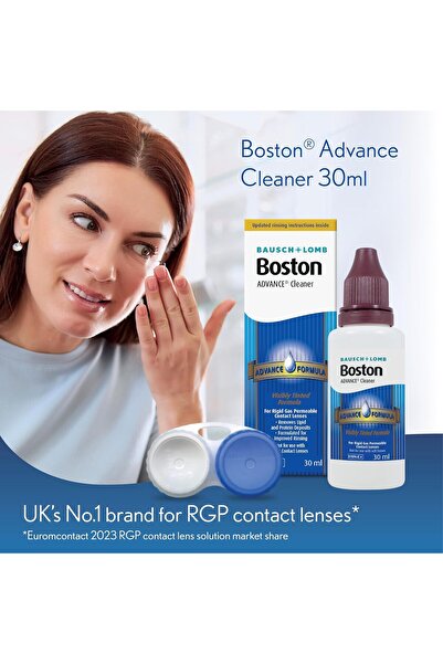 Boston Advance Cleaner 30 ml - for RGP and Hard Lenses