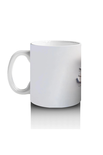 Wisdom Rain Cute Brown Horse with Extended Head – Printed Coffee Mug