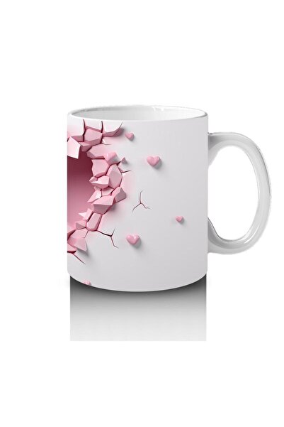 Wisdom Rain Elegant Deer Mug in Heart Frame That Makes Children Love Milk