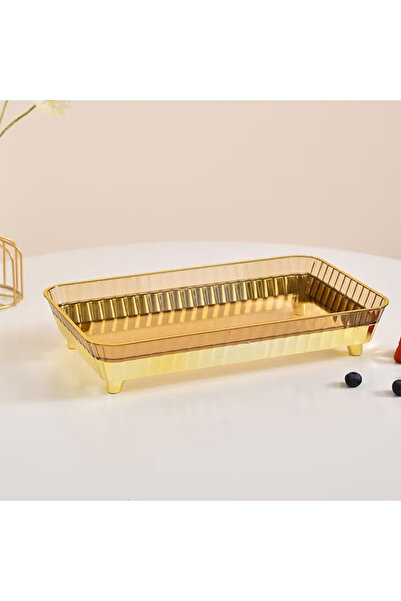 KEKE علبة تخزين مستحضرات التجميل المزخرفة للمطبخ والحمام