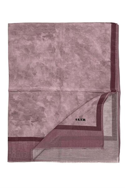 Aker Yaz Serinliği İpek Koton Şal - 7208777-495 Gül Kurusu