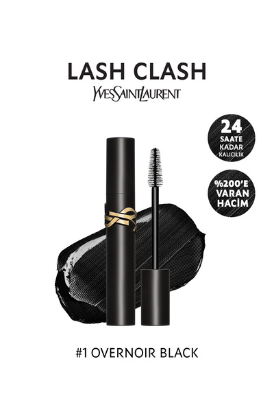 Yves Saint Laurent Lash Clash Yüksek Hacim Veren Siyah Maskara 3614273601092 ...