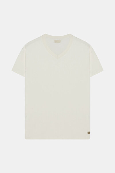 W Collection EKRU YAKA DETAYLI TRİKO