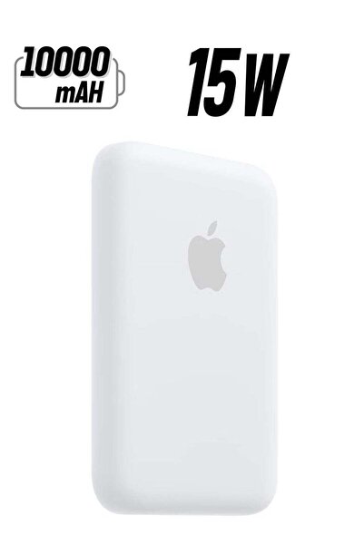 Generic NEW MagSafe Wireless Power Bank for iPhone 16 Plus – 10,000mAh Portable Charger in White