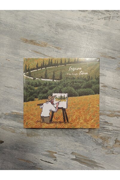 VERA SANAT دفتر رسم حقول القمح من سيلفي أجاراي غلاف صلب مجلد 14×15 سم 175 جرا...