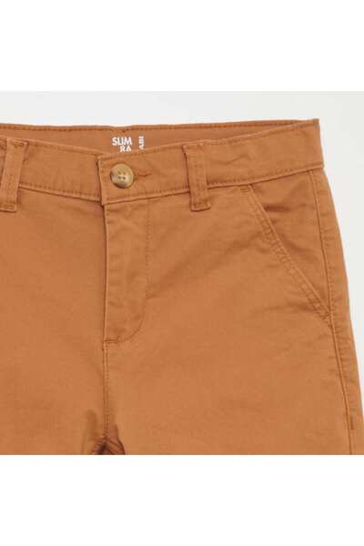 KİABİ Slim-fit chinos BROWN