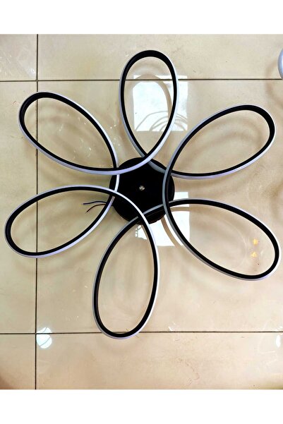 AVİZEM PAPATYA SİYAH 3RENK TAVAN PLOFONYER