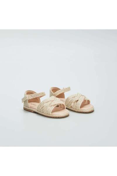 KİABİ Rope-style flat sandals BEIGE