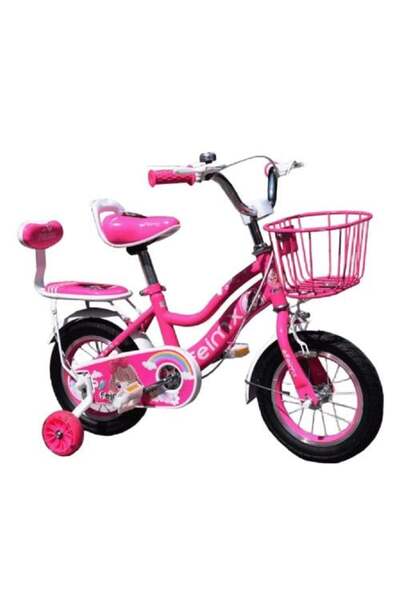 Generic Girls' Kids Bicycle with Front Basket & Rear Seat, 12/14/16 inch