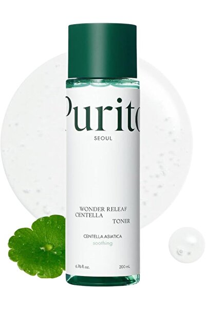 PURITO SEOUL تونر بيوريتو وندر ريليف سنتيلا (200 مل) - مهدئ ومرطب وخالي من ال...