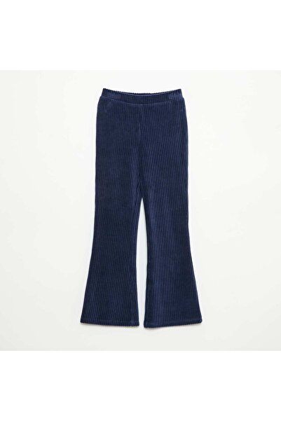 KİABİ Corduroy Flare Pants BLUE