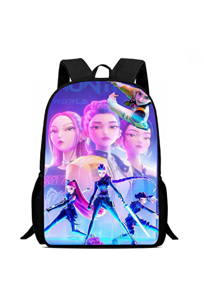 NO BRAND كيبوب، صائدو الساحرات، حقيبة ظهر للطلاب، سعة كبيرة، ألوان متعددة، 15...