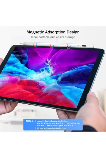Generic Mynexa Stylus Pen for Touch Screens POM Tip Magnetic Rechargeable Tablet Pencil Stylus Pen for An