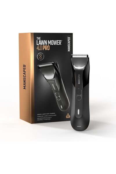 Manscaped Lawn Mower 4.0 PRO Groin & Body Hair Trimmer (SkinSafe, Waterproof, USB-C & Wireless)