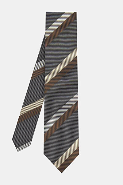 W Collection ربطة عنق منقوشة بخطوط