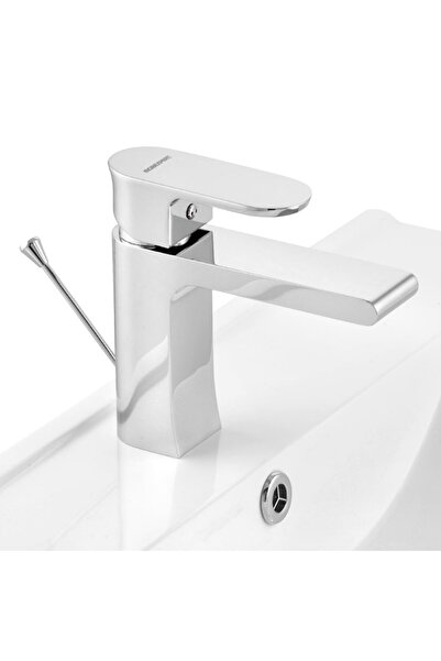 Maison Mex Baterie lavoar, GIVEN, l.12.5 H.15.8 cm, cromat