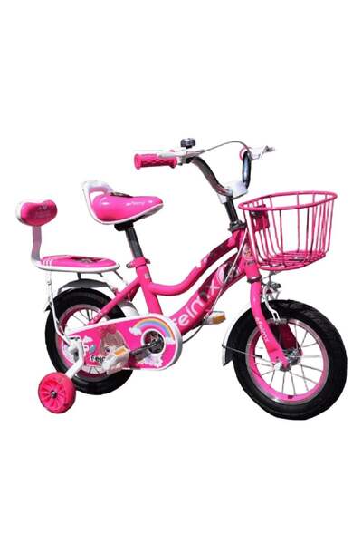 Generic Girls' Kids Bicycle with Front Basket & Rear Seat, 12/14/16 inch