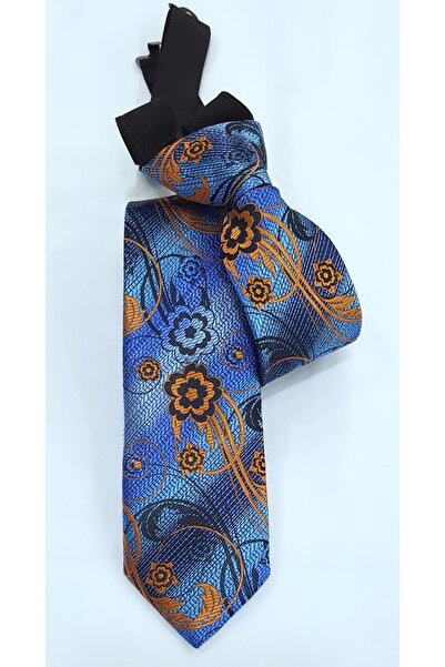 Louis Kids Premium Collection Colorful Floral Pattern Boy's Tie