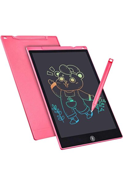 OEM Tableta LCD 8'5 inch pentru scris si colorat copii, roz