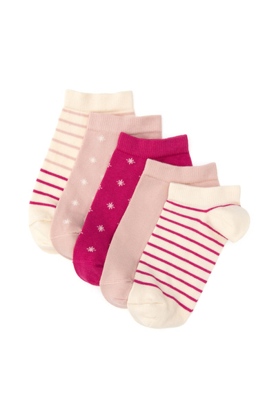 U.S. Polo Assn. Women's 5-Piece Booties Socks 50317976-Vr167