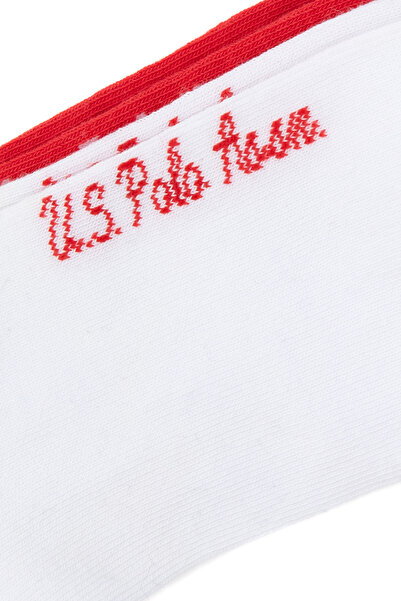 U.S. Polo Assn. Women's Red Socks 50317975-Vr030