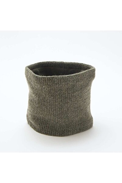 KİABİ Plain knit snood GREEN
