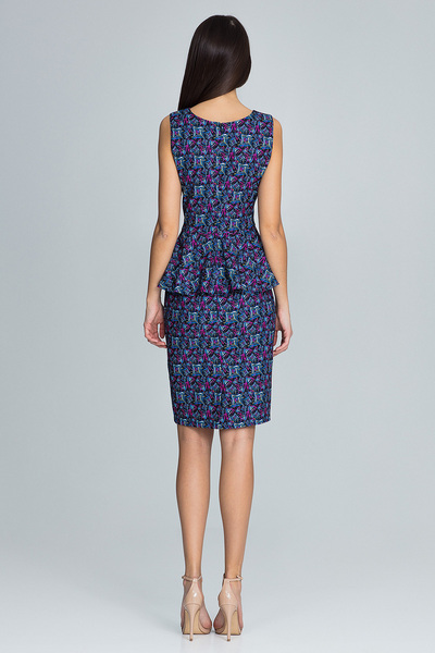 Figl Skirt and blouse set - pencil skirt - blouse with ruffles - model M605 size L