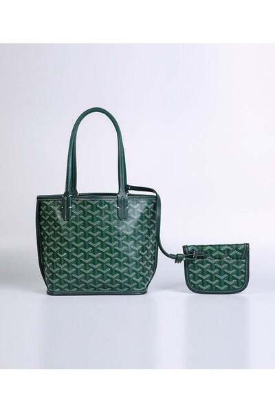 Beauenty حقيبة توت صغيرة نسائية - خضراء