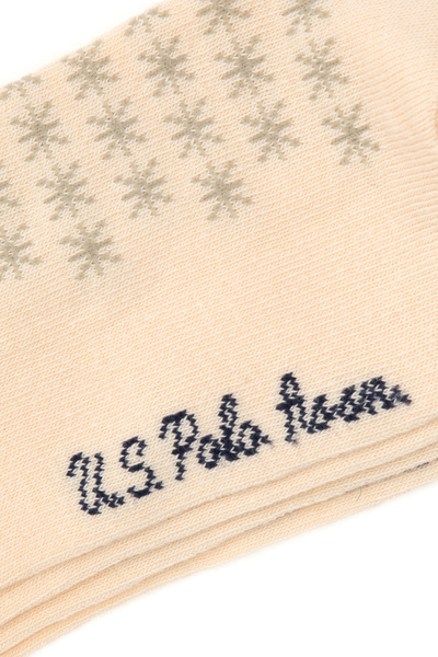 U.S. Polo Assn. Women's 2-Piece Booties Socks 50317978-Vr053