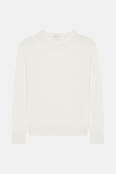 W Collection EKRU O YAKA TRİKO