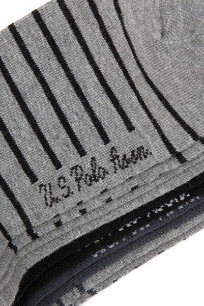 U.S. Polo Assn. Women's 5-Piece Booties Socks 50317976-Vr046