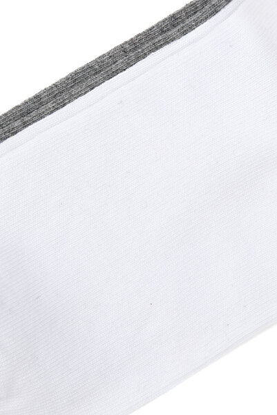 U.S. Polo Assn. Women's Gray Melange Socks 50318015-Vr086