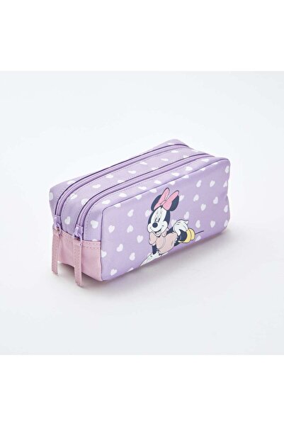 KİABİ Minnie Mouse print pencil case PINK