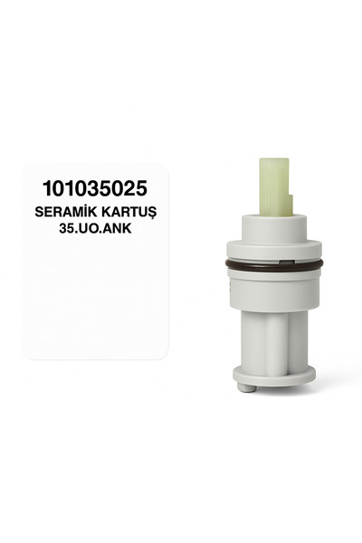 Eca Ø35 Luna ve Tiera Ankastre Banya Batarya Kartuşu