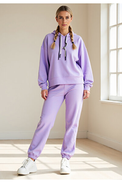 Figl Women's tracksuit set - Women's tracksuits - Women's tracksuit set - Purple set M1126 L/XL