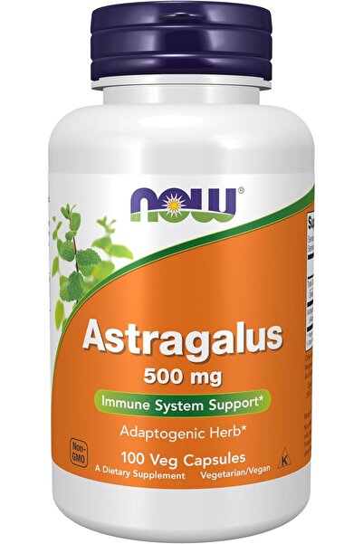 Now Foods NOW Astragalus Capsules, 500 mg, 100 Capsules