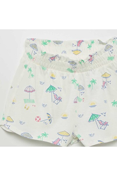 KİABİ Pack of 2 pairs of lightweight shorts - Pack of 2 WHITE