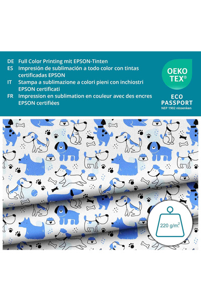 OEM Waterproof fabric, outdoor upholstery material, 160x100 cm, suitable for garden tablecloth, BlueDogs