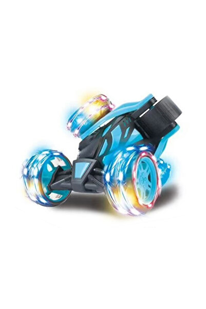 Toysea RC Dance Stunt Car with LED Lights, Double-Sided 360° Flip Vehicle with USB Charger