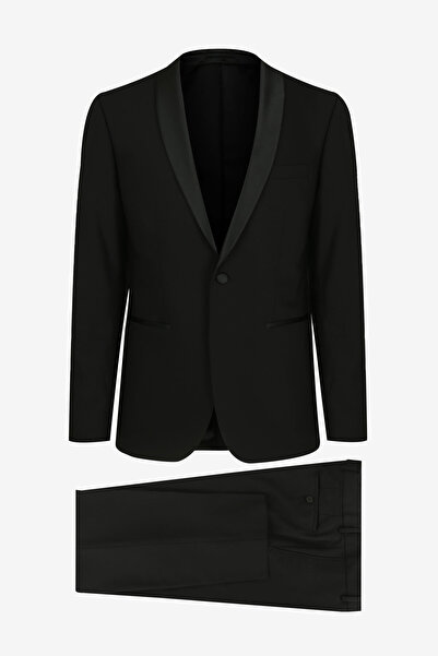 W Collection SİYAH ŞAL YAKA SMOKİN TAKIM