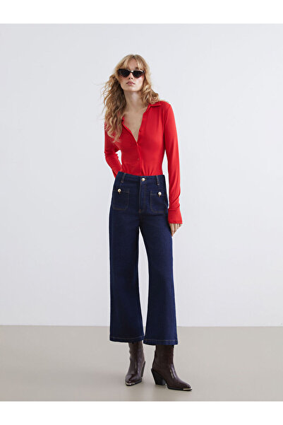 LC Waikiki Indigo Wideleg Women's Jeans