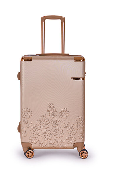 LİMRA A large travel bag set consisting of 6 luggage bags of various sizes, made of strong and durable material.