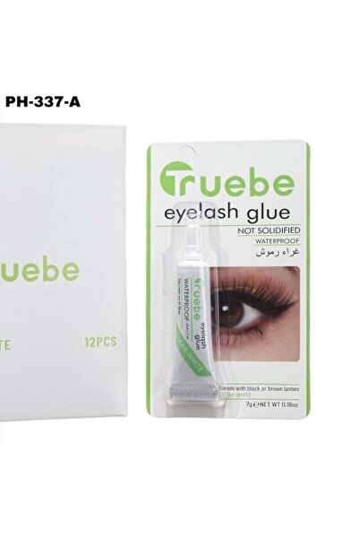 truebe غراء رموش شفاف - علبة من 12 قطعة